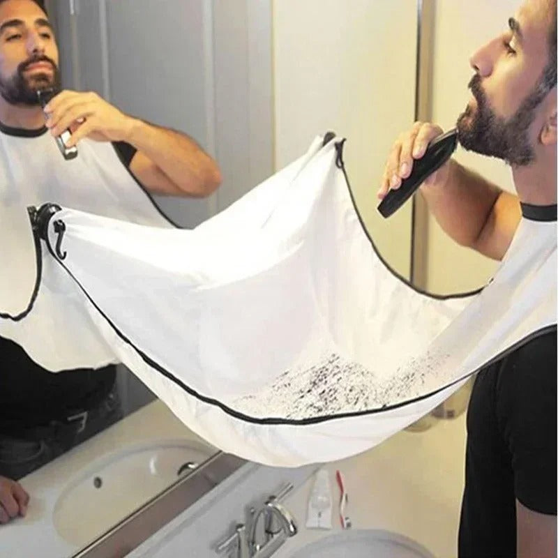 Men's Beard Organizer & Hairdressing Cape