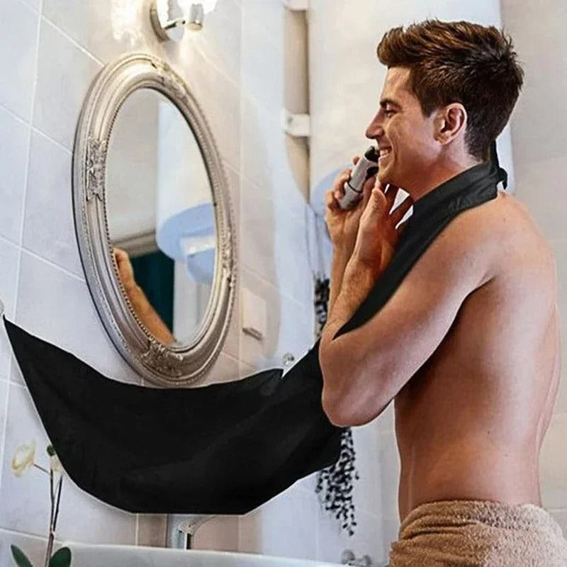 Men's Beard Organizer & Hairdressing Cape
