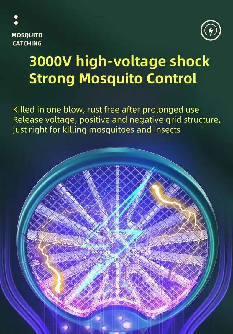Electric Mosquito & Fly Swatter