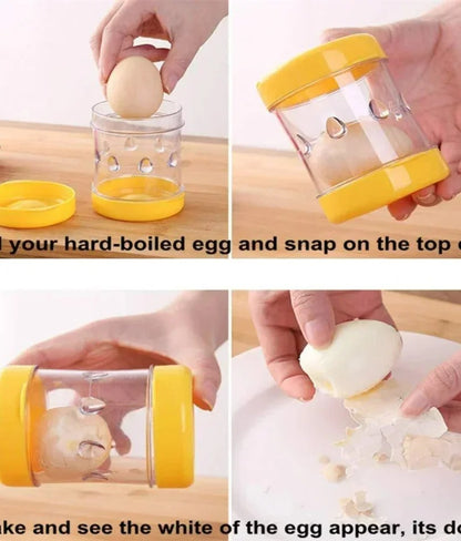 Hand-Crank Egg Sheller – Quick & Easy Egg Peeling Tool