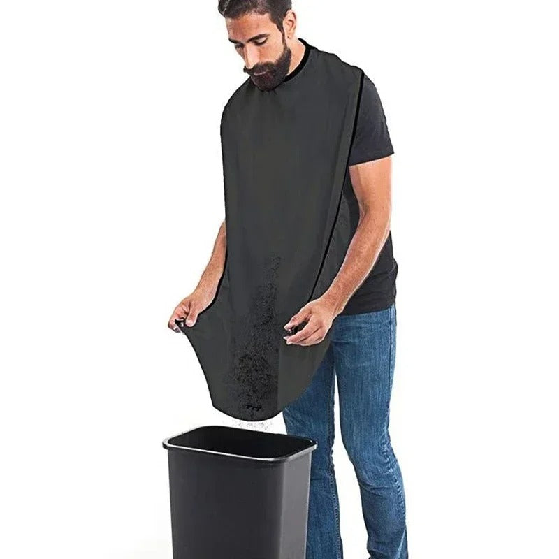 Men's Beard Organizer & Hairdressing Cape