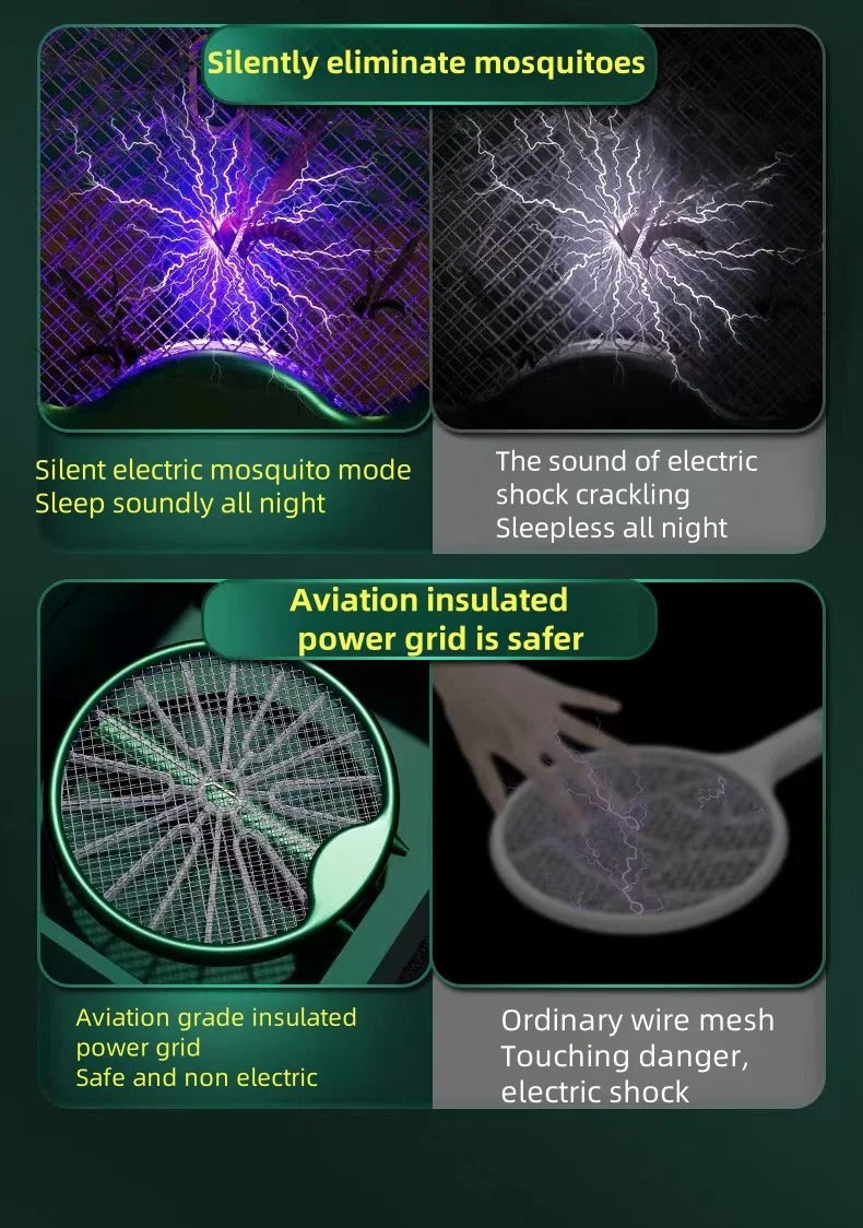 Electric Mosquito & Fly Swatter