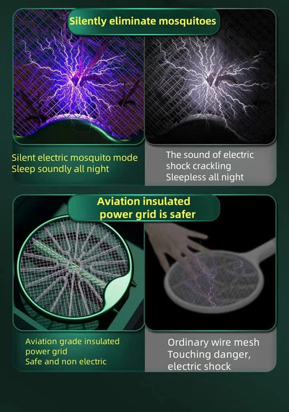 Electric Mosquito & Fly Swatter