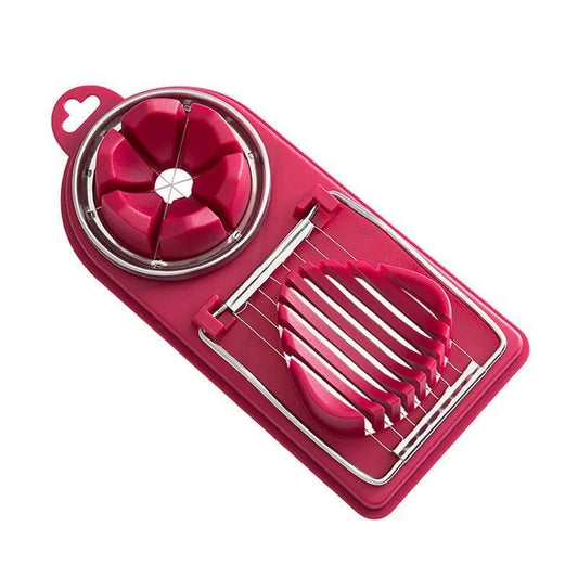 Multi-Function Egg Slicer – Stainless Steel Food Cutter & Shaper